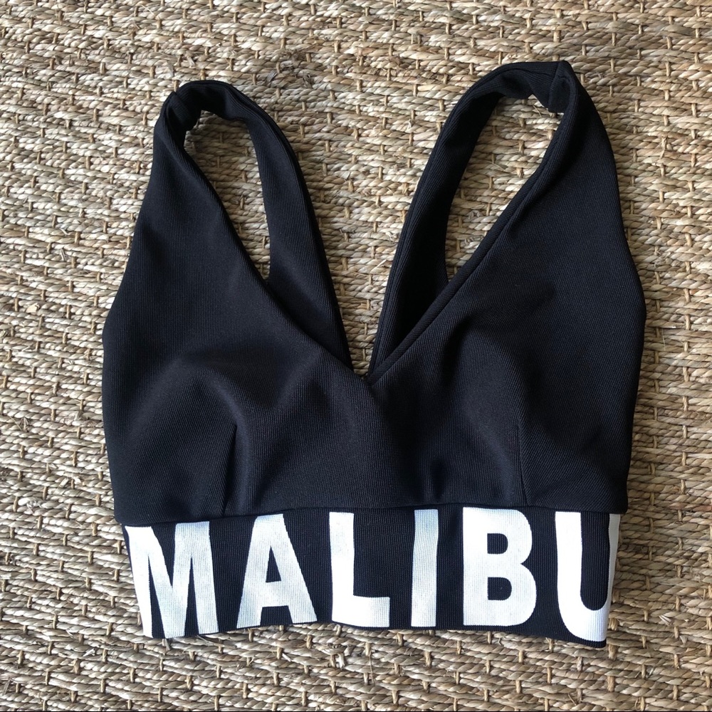 Malibu Bra top - Black